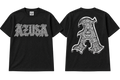 Azusa silver black tee